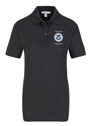 Security Training Instructor TSA Polo Shirt - Women's Short Sleeve