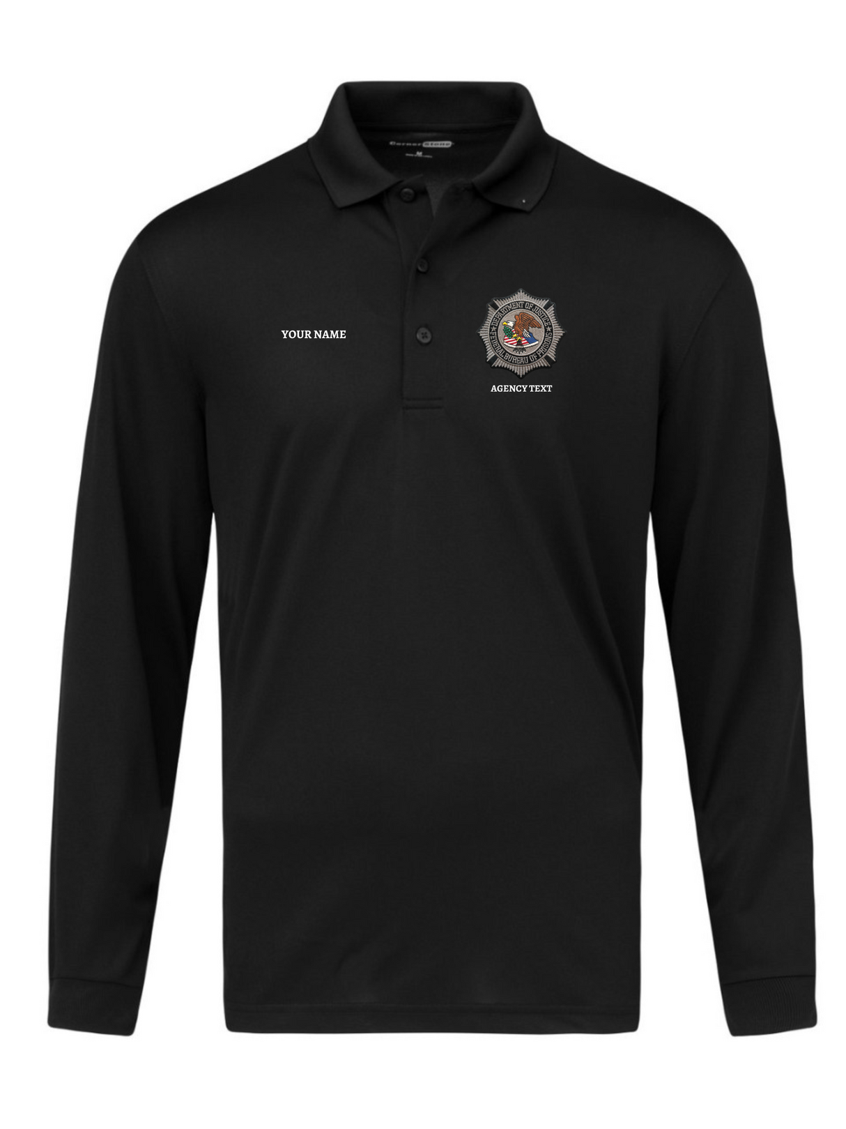 MENS TACTICAL POLO BOP UNIFORM