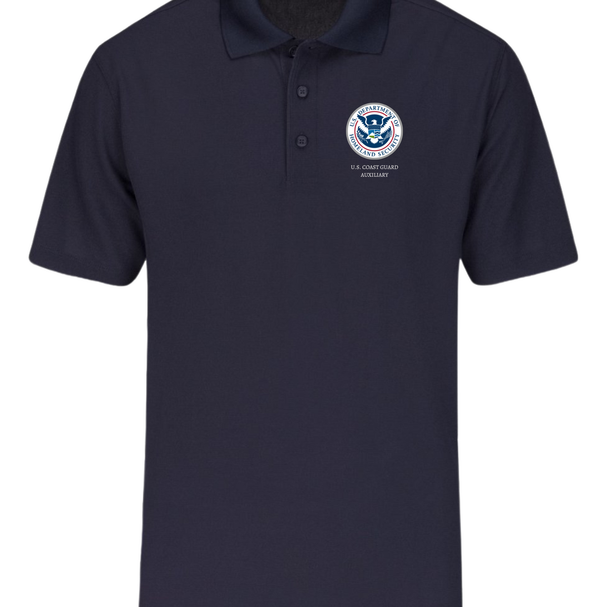 U.S. Coast Guard (USGC) Auxillary Employee Polo Shirt – FEDS Apparel