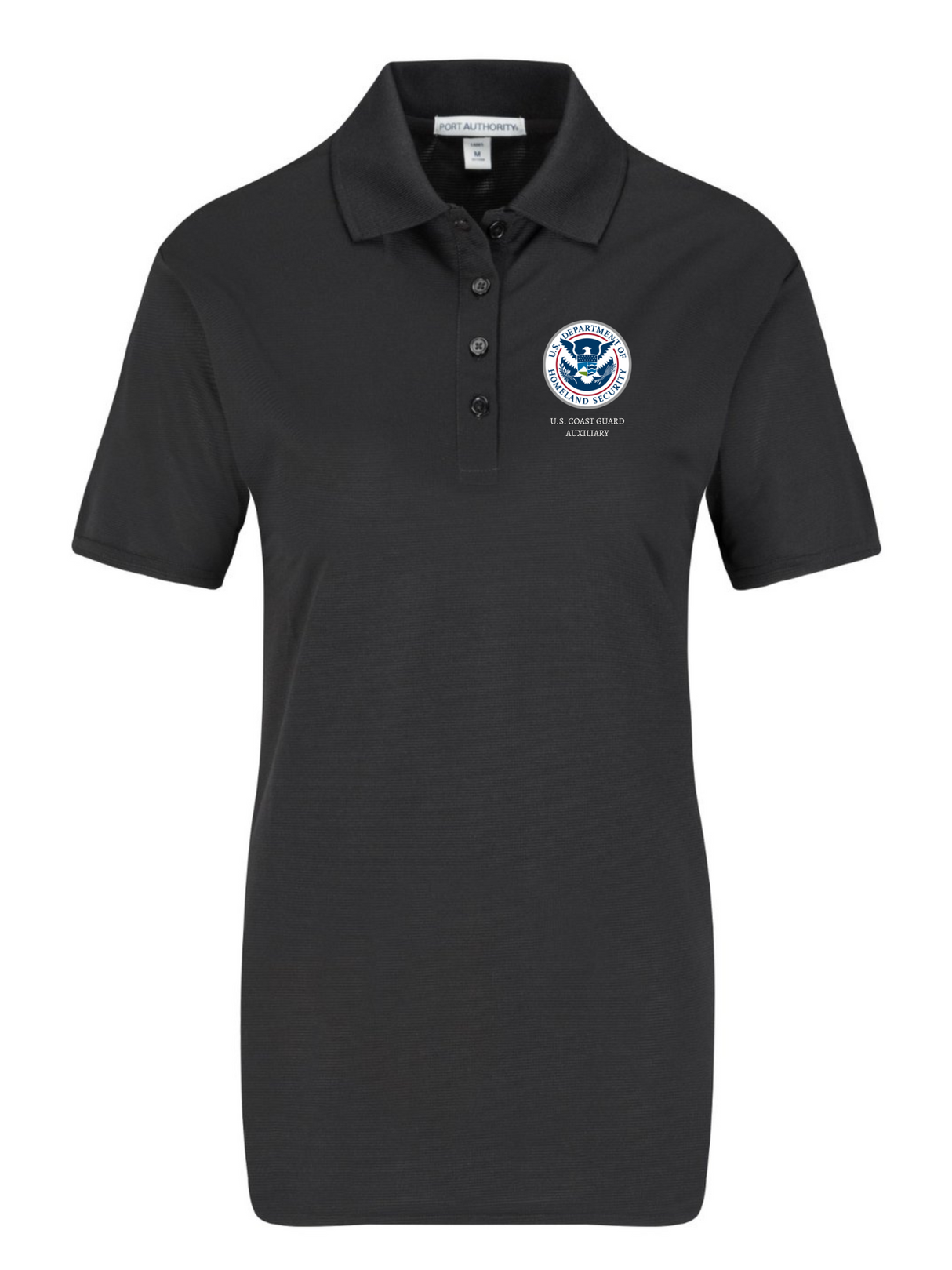 USCG Auxillary Polo Shirt- Women's Short Sleeve - FEDS Apparel