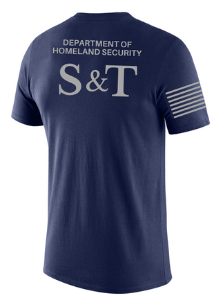 SUBDUED DHS Science & Technology Agency Identifier T Shirt - Short Sleeve