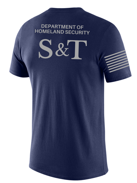 SUBDUED DHS Science & Technology Agency Identifier T Shirt - Short Sleeve