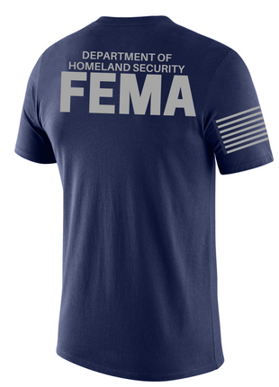 SUBDUED DHS FEMA Agency Identifier T Shirt - Short Sleeve - FEDS Apparel