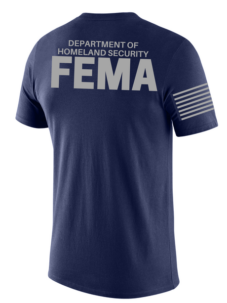 SUBDUED DHS FEMA Agency Identifier T Shirt - Short Sleeve - FEDS Apparel