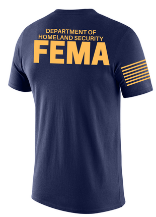 DHS FEMA Agency Identifier T Shirt - Short Sleeve - FEDS Apparel
