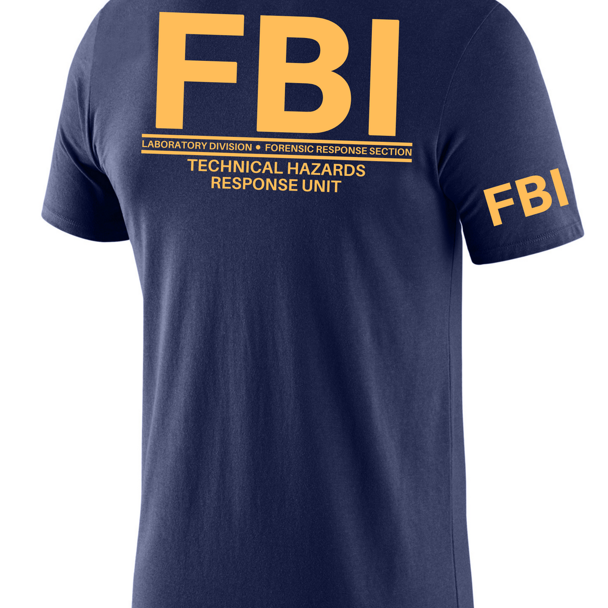 FBI Technical Hazards Response Unit Agency Identifier T Shirt - Short ...