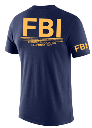 FBI Technical Hazards Response Unit Agency Identifier T Shirt - Short Sleeve - FEDS Apparel