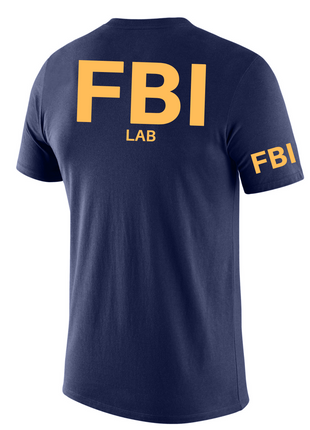 FBI Lab Agency Identifier T Shirt - Short Sleeve - FEDS Apparel