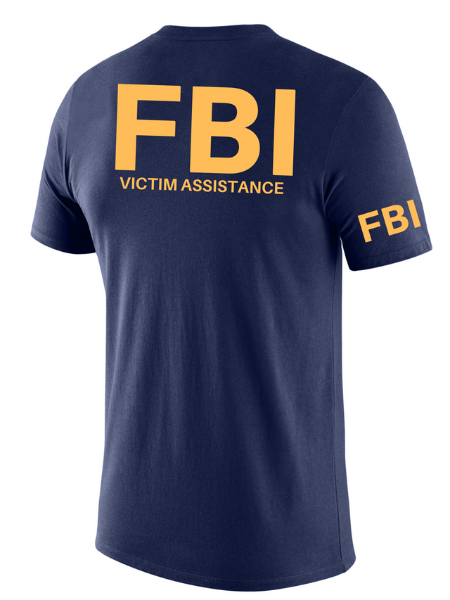 FBI Victim Assistance Agency Identifier T Shirt - Short Sleeve - FEDS Apparel