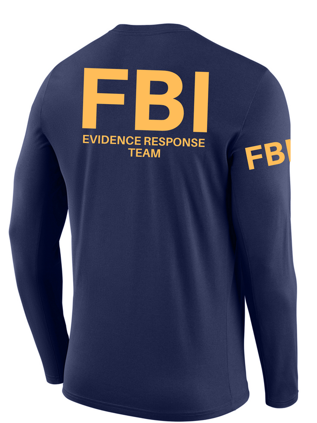 FBI Evidence Response Team Agency Identifier T Shirt - Long Sleeve - FEDS Apparel