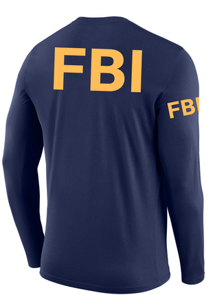 FBI Agency Identifier T Shirt - Long Sleeve - FEDS Apparel
