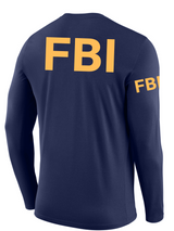 FBI Agency Identifier T Shirt - Long Sleeve - FEDS Apparel