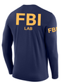 FBI Lab Agency Identifier T Shirt - Long Sleeve - FEDS Apparel