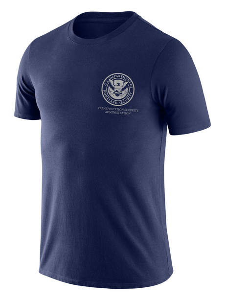 SUBDUED DHS TSA Agency Identifier T Shirt - Short Sleeve - FEDS Apparel