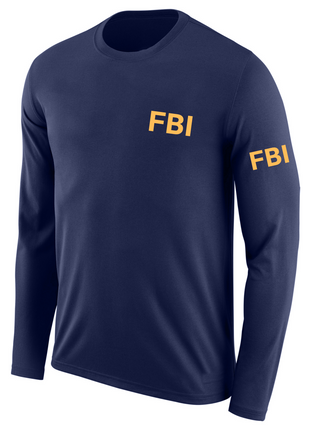 FBI Agency Identifier T Shirt - Long Sleeve - FEDS Apparel