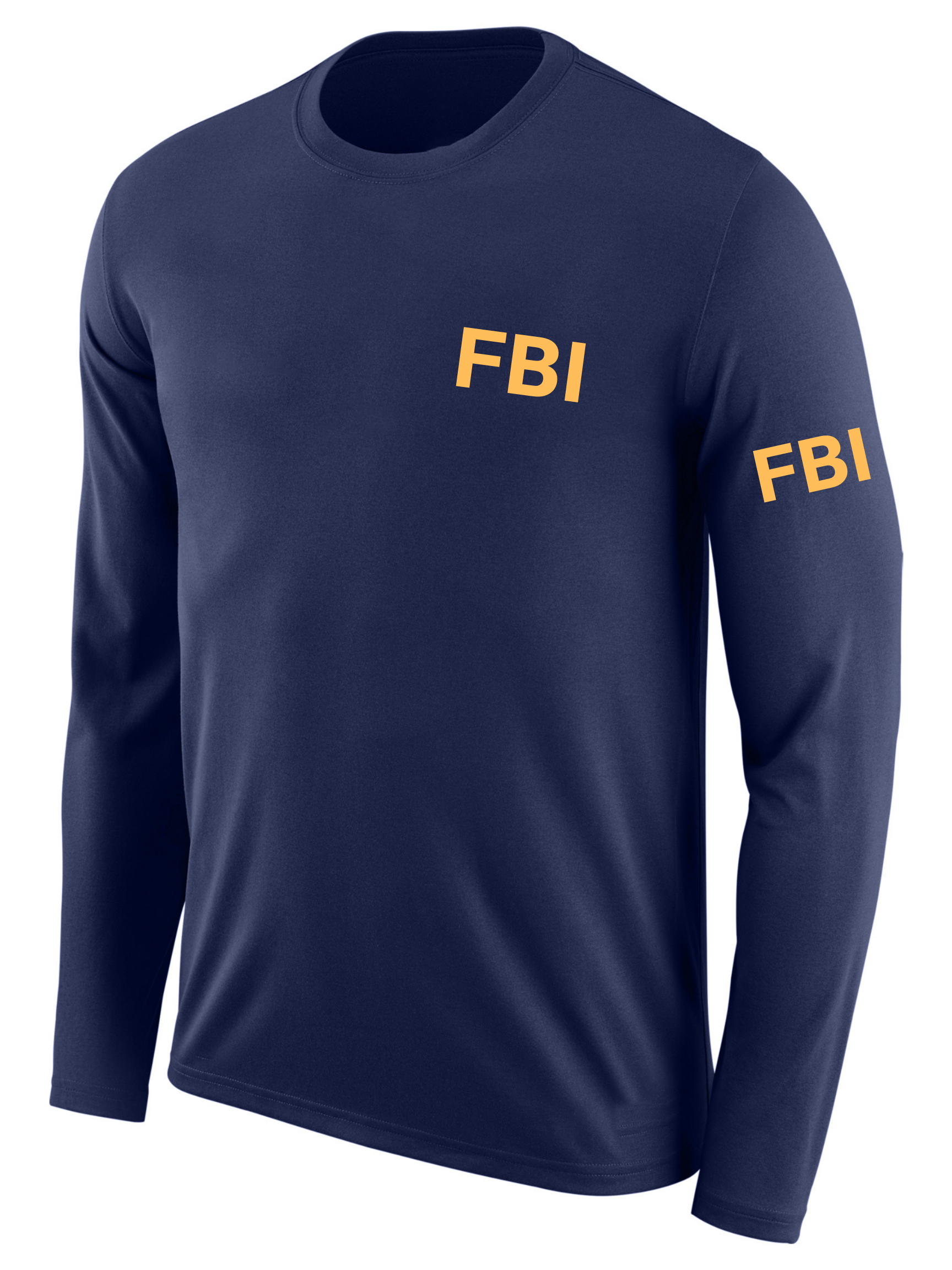 Feds Apparel FBI Violent Gang Task Force Agency Identifier T Shirt - Long Sleeve 2XL +$2.00 / Men