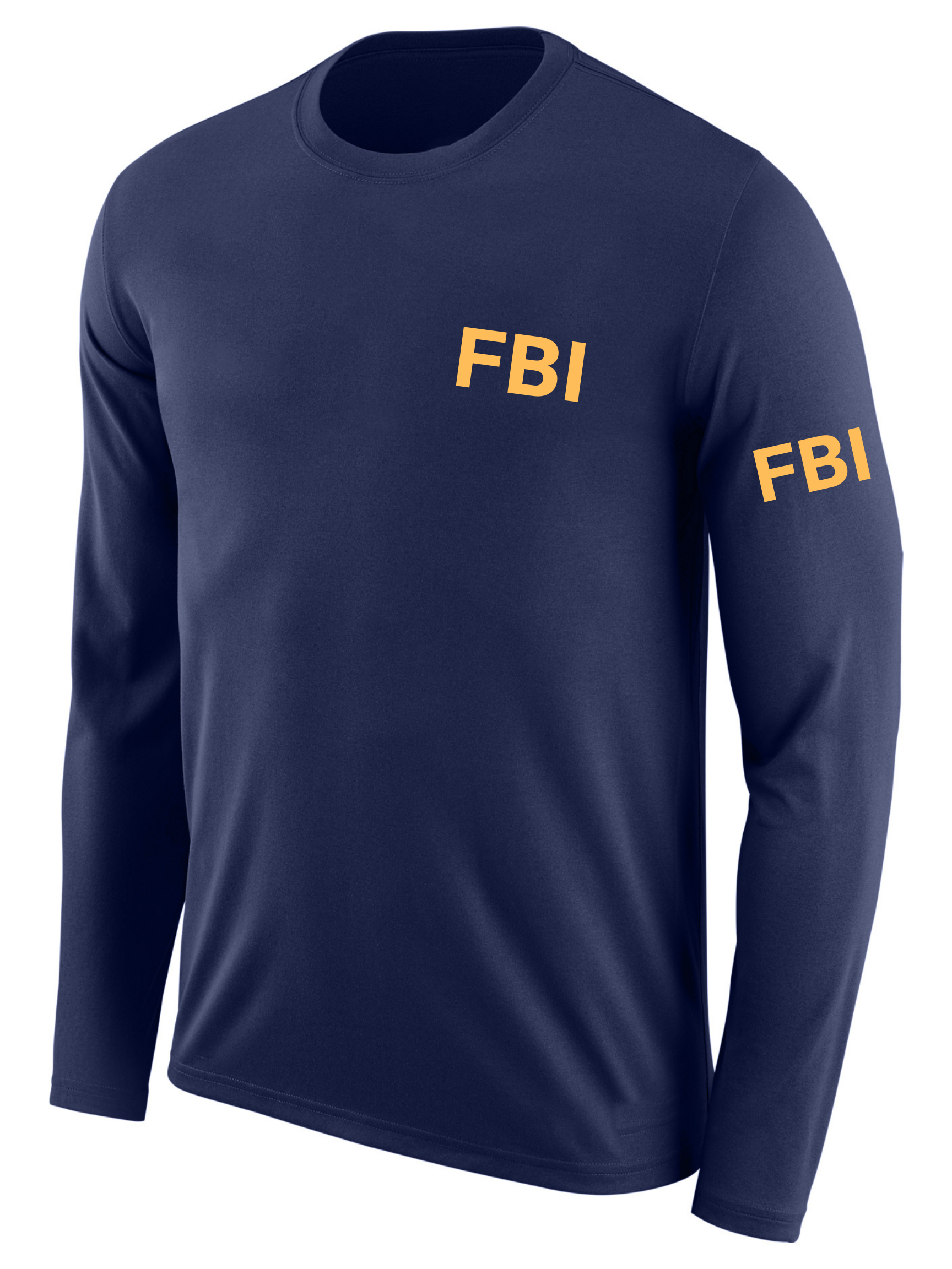 logo collar long sleeve t