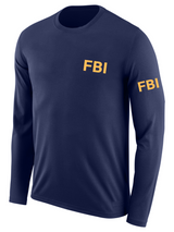 FBI Violent Gang Task Force Agency Identifier T Shirt - Long Sleeve - FEDS Apparel