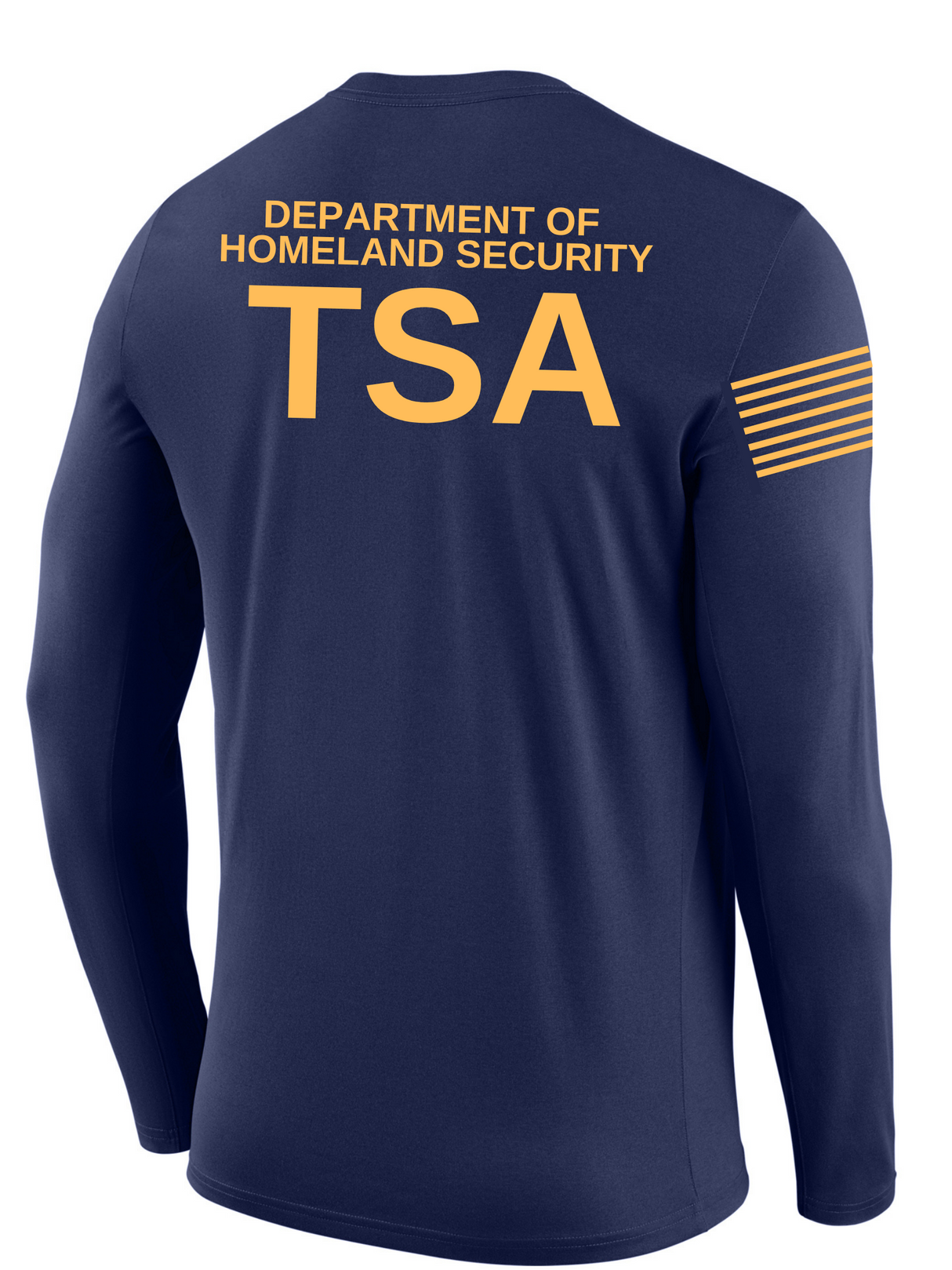 DHS TSA Agency Identifier T Shirt - Long Sleeve - FEDS Apparel