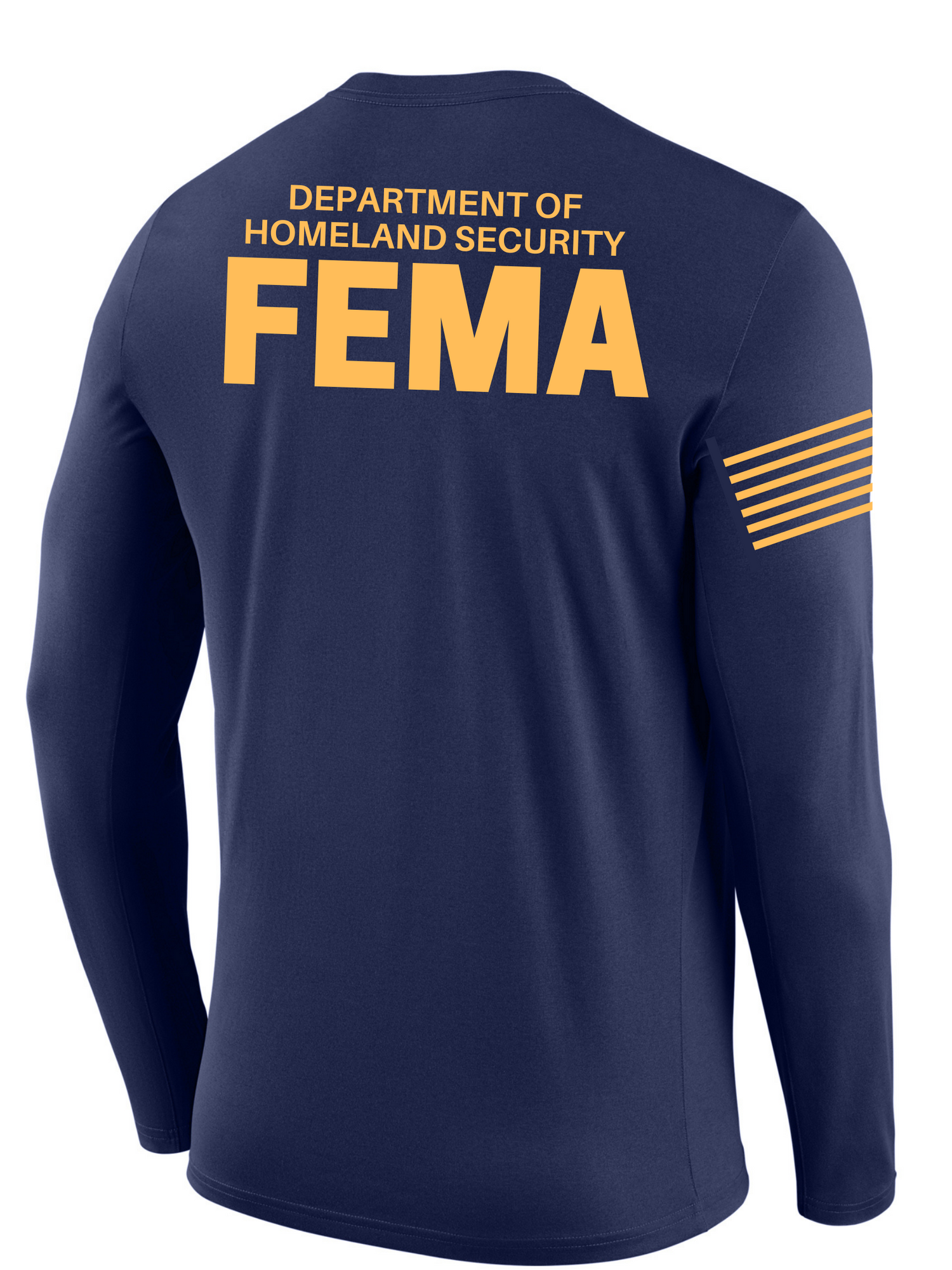 DHS FEMA Agency Identifier T Shirt - Long Sleeve – FEDS Apparel