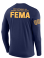 DHS FEMA Agency Identifier T Shirt - Long Sleeve - FEDS Apparel