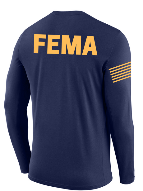 FEMA Agency Identifier T Shirt - Long Sleeve - FEDS Apparel
