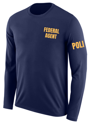 Federal Agent Identifier T Shirt - Long Sleeve - FEDS Apparel