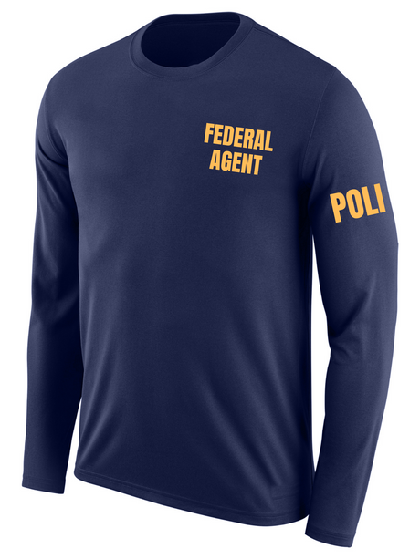 Federal Agent Identifier T Shirt - Long Sleeve - FEDS Apparel