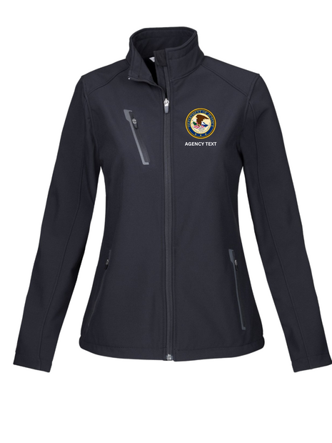 Department of Justice - Tactical Women's Soft Shell Jacket - FEDS Apparel