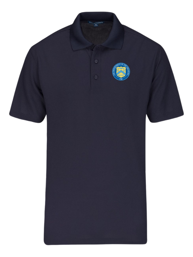 Department of the Treasury Polo Shirt - Men's Short Sleeve - FEDS Apparel