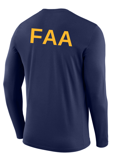 FAA Agency Identifier T Shirt - Long Sleeve - FEDS Apparel