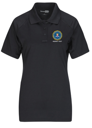 TACTICAL Federal Bureau of Investigation Polo- Women's Short Sleeve - FEDS Apparel