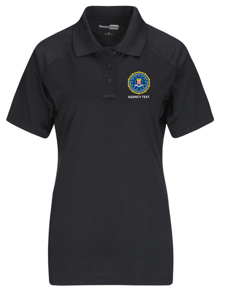 TACTICAL Federal Bureau of Investigation Polo- Women's Short Sleeve - FEDS Apparel