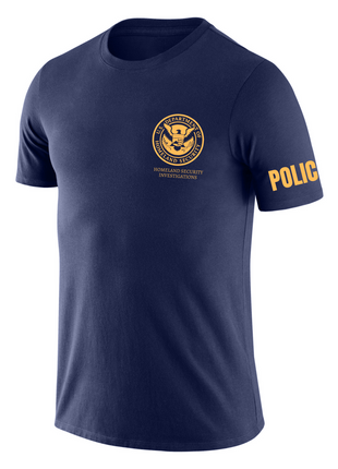 DHS HSI Agency Identifier T Shirt - Short Sleeve - FEDS Apparel