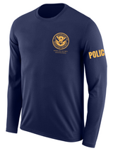 DHS HSI Agency Identifier T Shirt - Long Sleeve - FEDS Apparel