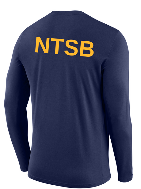 NTSB Agency Identifier T Shirt - Long Sleeve - FEDS Apparel