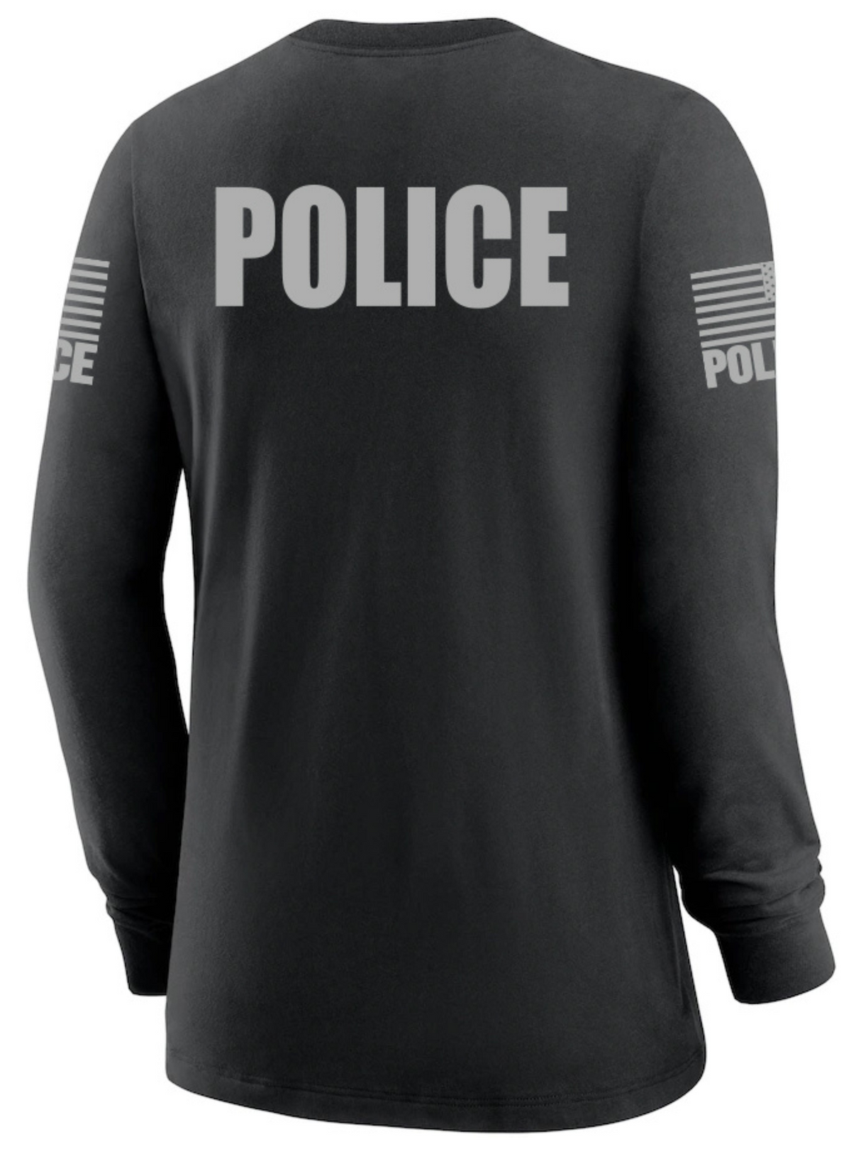 Black Police Women's Shirt - Long Sleeve - FEDS Apparel