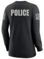Black Police Women's Shirt - Long Sleeve - FEDS Apparel