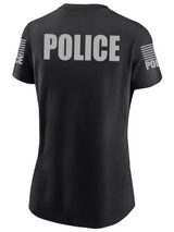Black Police Women's Shirt - Short Sleeve - FEDS Apparel
