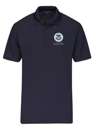 USCIS Polo Shirt- Men's Short Sleeve - FEDS Apparel