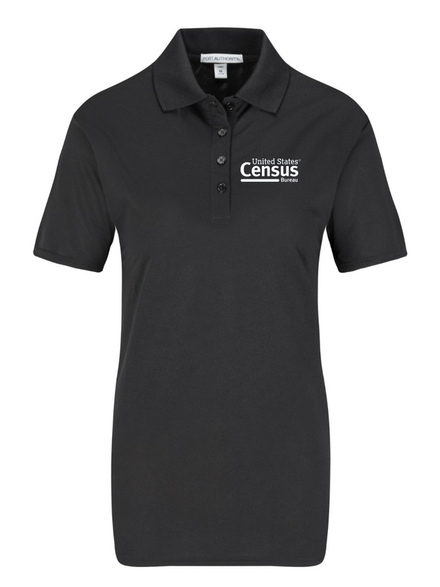 US Census Bureau Polo Shirt - Women's Short Sleeve - FEDS Apparel