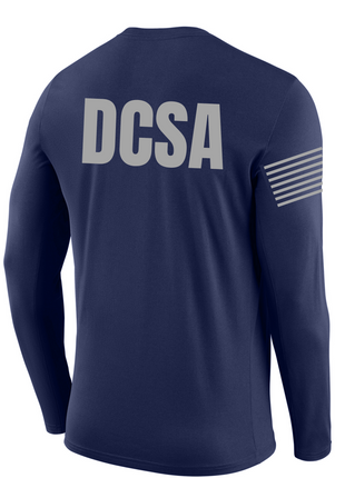 SUBDUED DCSA Agency Identifier T Shirt - Long Sleeve - FEDS Apparel
