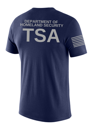 SUBDUED DHS TSA Agency Identifier T Shirt - Short Sleeve - FEDS Apparel