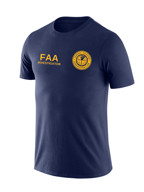 FAA Investigator Agency Identifier T Shirt - Short Sleeve - FEDS Apparel