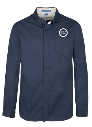 Men's Executive Agency Long Sleeve - FEDS Apparel