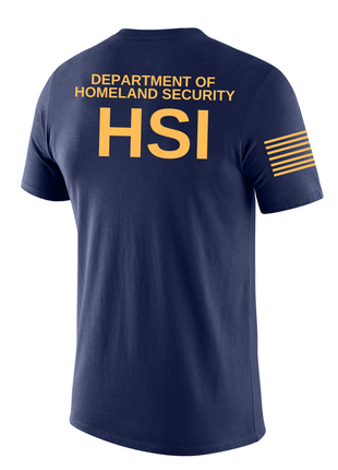 DHS HSI Agency Identifier T Shirt - Short Sleeve - FEDS Apparel