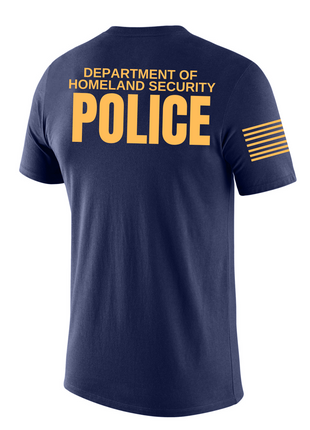 DHS POLICE Agency Identifier T Shirt - Short Sleeve - FEDS Apparel
