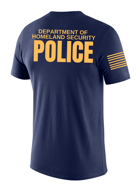 DHS POLICE Agency Identifier T Shirt - Short Sleeve - FEDS Apparel