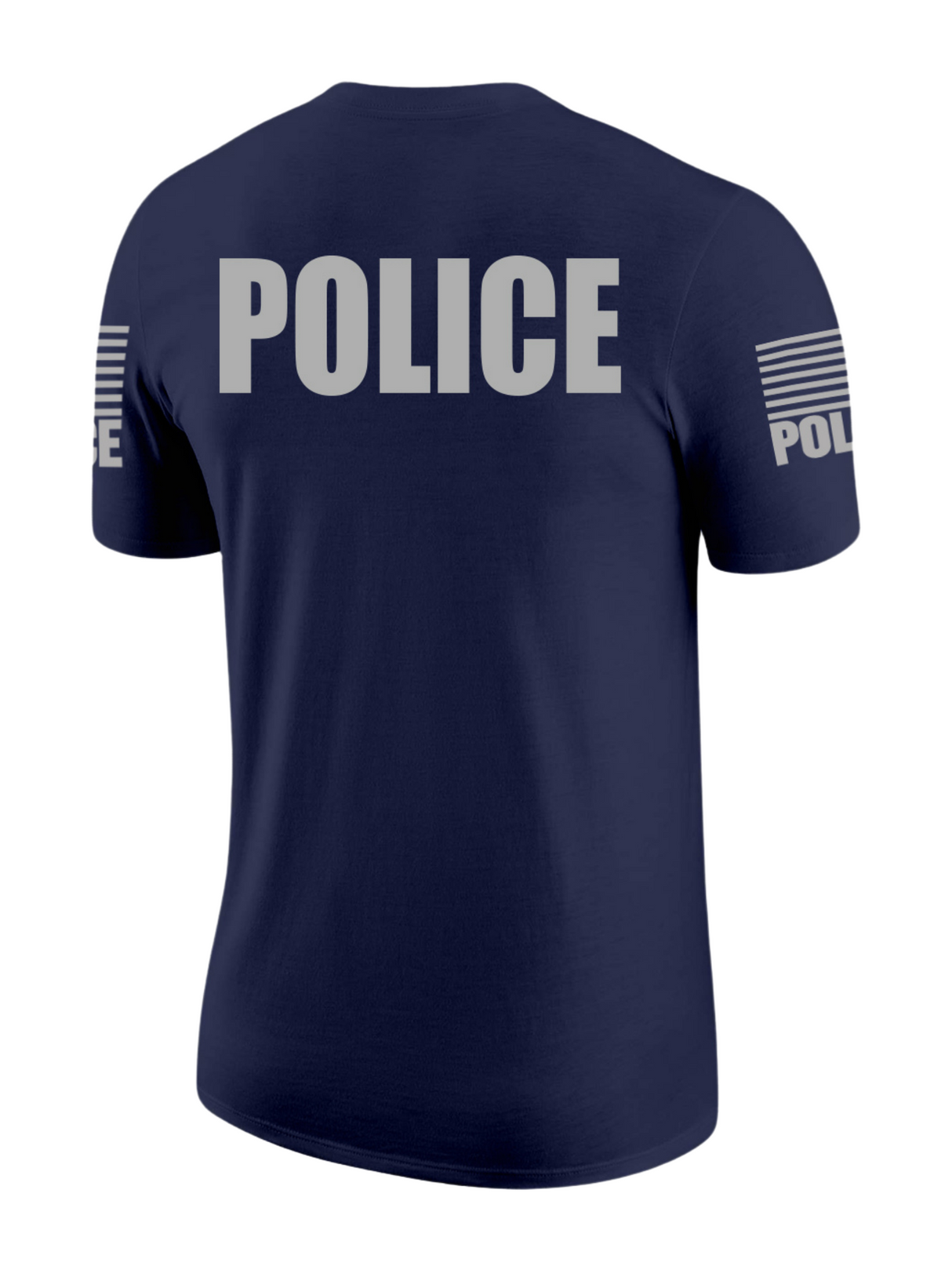 Navy Blue Police Men's Shirt - Short Sleeve - FEDS Apparel