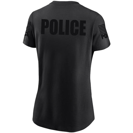 Black Police Women's Shirt - Short Sleeve - FEDS Apparel